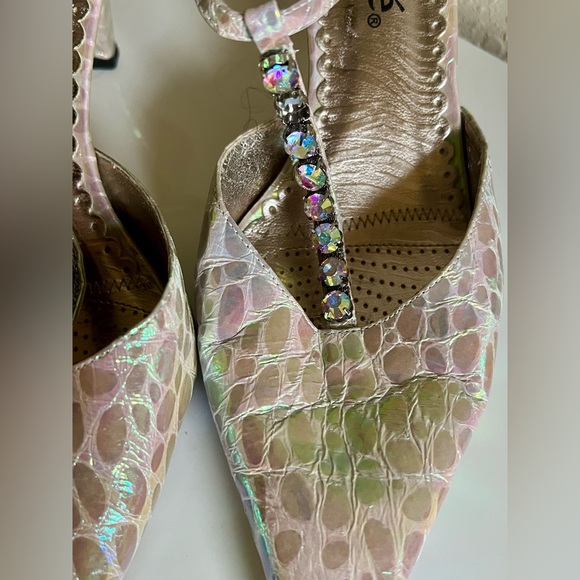 J. Renee Opal Crocodile Heels - Picture 6 of 7